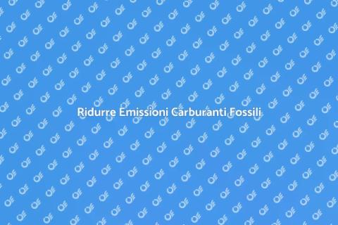 Mitigare Emissioni Carburanti Fossili