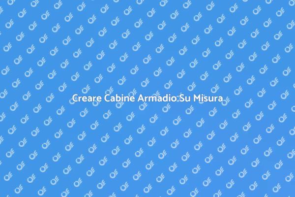 Magia della Cabina Armadio Su Misura