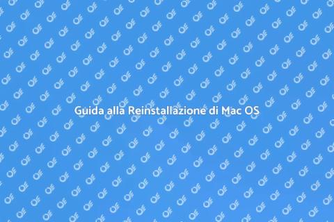 Formattare e Reinstallare Mac OS