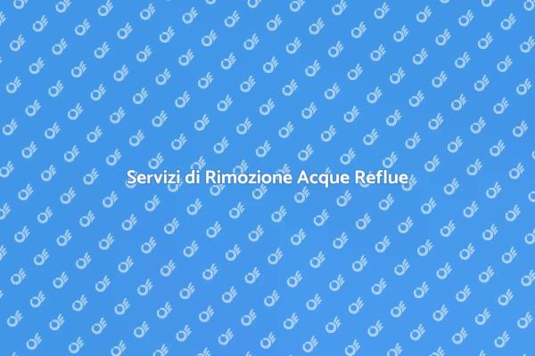 Servizio Essenziale per Acque Reflue