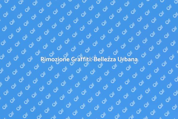 Valorizza i Tuoi Spazi con Graffiti-Free
