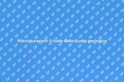 Studio geologico per progettazione sicura