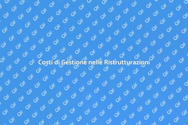 Comprendere i Costi di Gestione