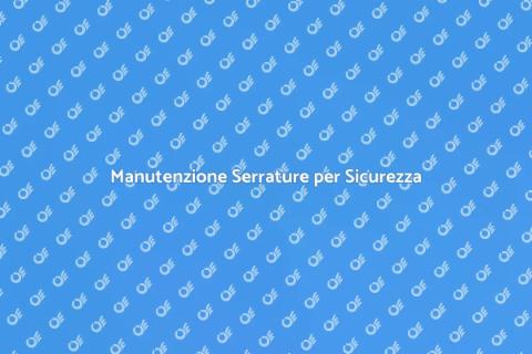 Assistenza Serrature Porta Blindata