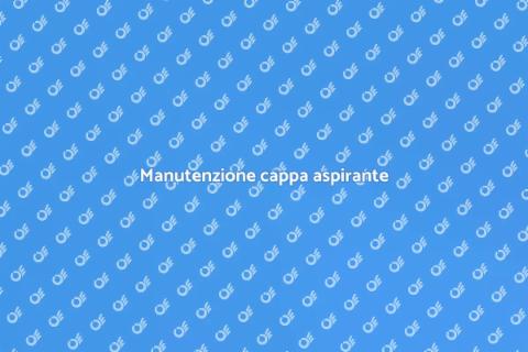 Riparare una cappa aspirante