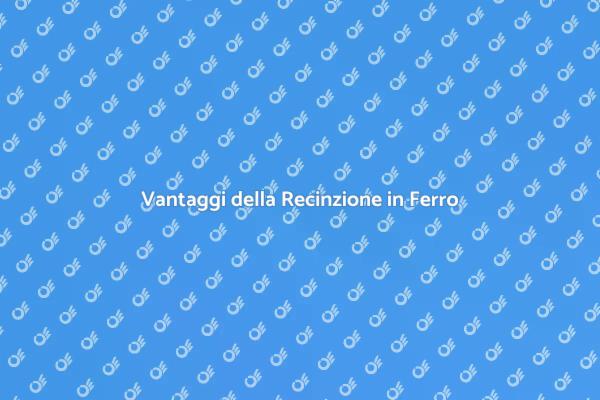 Eleganza e Sicurezza con il Ferro