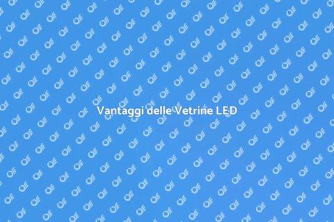 Vetrina Espositiva con Luci LED