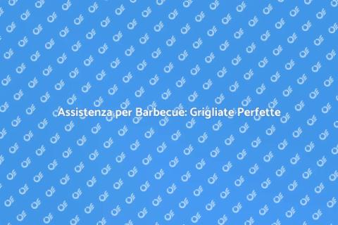 Servizio Supporto Tecnico Barbecue