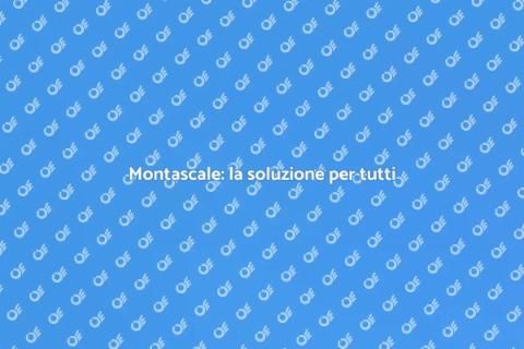 Installazione montascale per accesso facile
