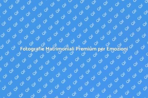 Pacchetto Fotografico Matrimoniale Premium