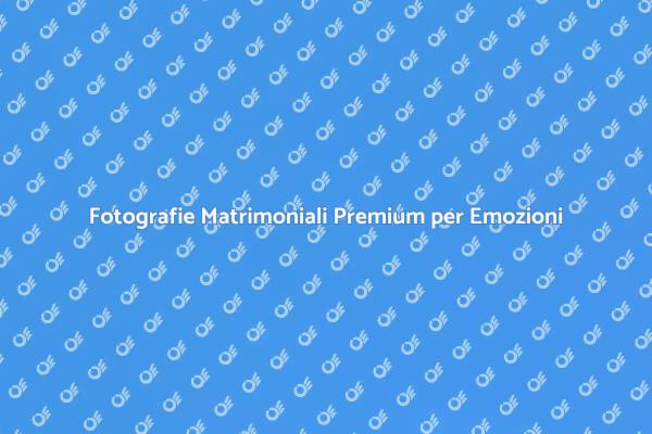 Scopri il Pacchetto Fotografico Matrimoniale