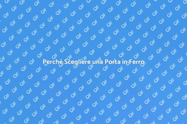 Porta in Ferro: Un Must per la Cantina