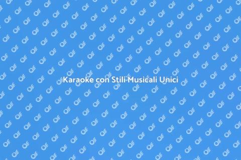 Karaoke con Stili Musicali Variati