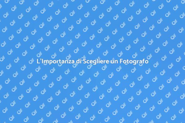 Cattura Momenti con un Fotografo Esperto
