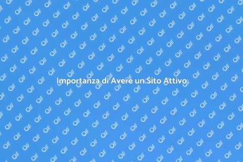 Tenere Aperto un Sito Web Oggi