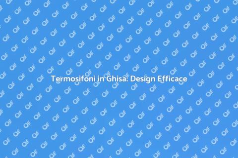 Camuffare Termosifoni in Ghisa