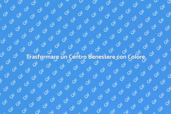 Colori per il Benessere e la Relaxation