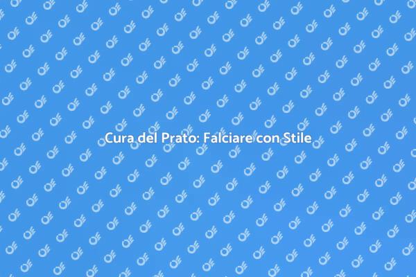 Mantieni il Tuo Prato Sempre Verde