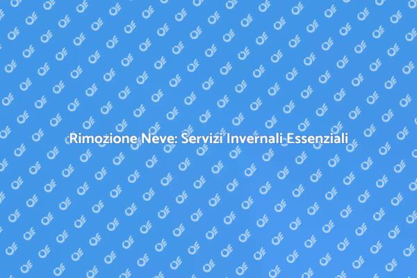 Come Affrontare la Neve in Inverno