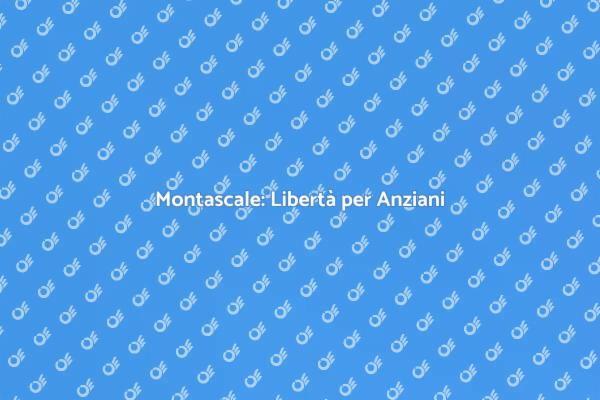 Montascale: Sicurezza per Anziani a Casa