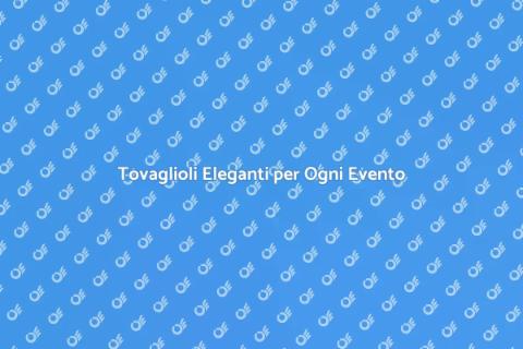 Tovaglioli da Cocktail Personalizzati
