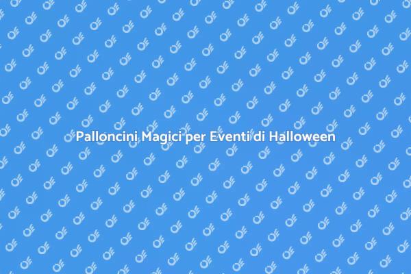 Trasforma il Tuo Halloween con Palloncini