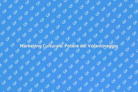 Volantinaggio per Eventi Culturali