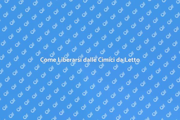 Sconfiggi le Cimici da Letto Ora!