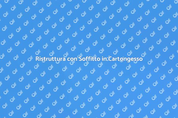 Montaggio Soffitto: Eleganza e Funzionalità