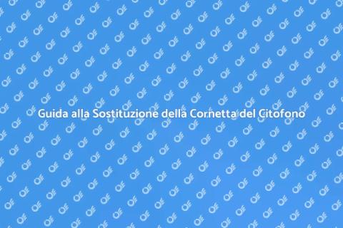 Sostituzione Cornetta Citofono Senza Fili
