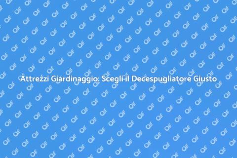 Decespugliatori Leggeri e Maneggevoli