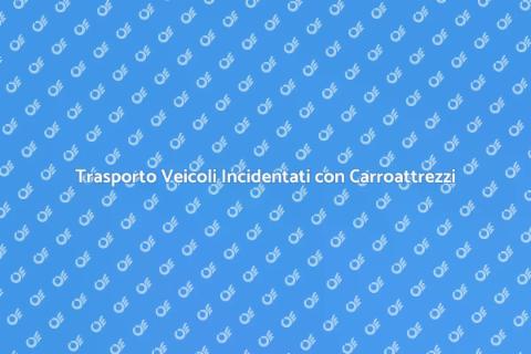 Carroattrezzi per Veicoli Incidentati
