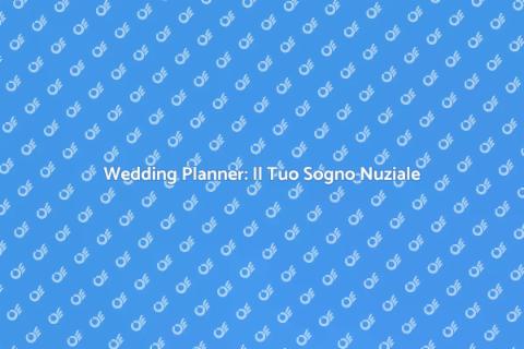 Servizio Completo Wedding Planner
