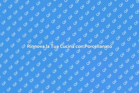 Piano Cucina in Porcellanato Elegante