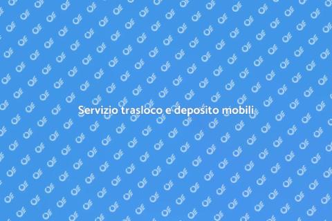Trasloco e deposito mobili esperto