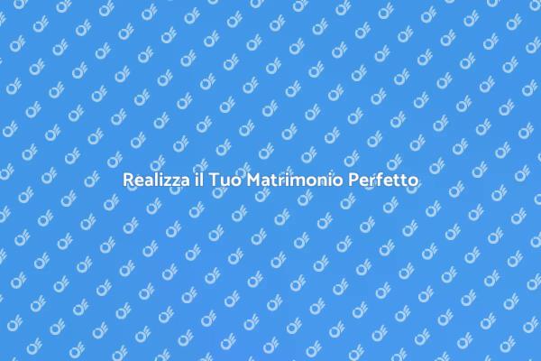 Il Tuo Matrimonio da Sogno in Mani Esperte