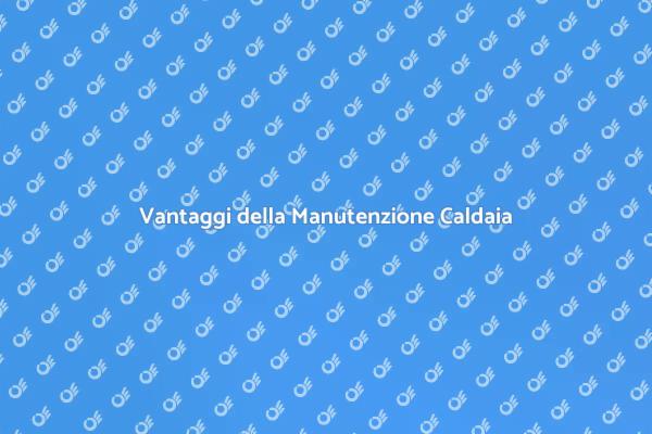 Manutenzione Caldaia: Perché è Fondamentale