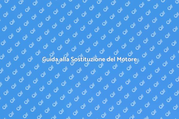Sostituzione del Motore del Condizionatore