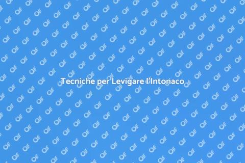 Levigare l'Intonaco Granulare