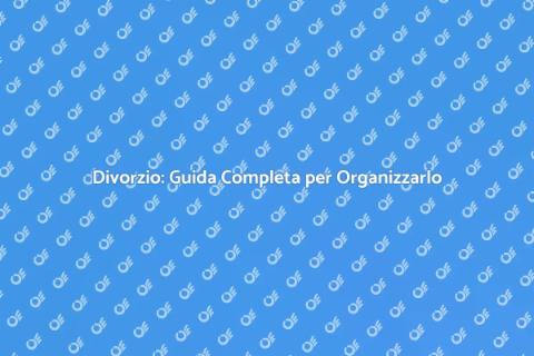 Organizzare un Divorzio: Guida Pratica
