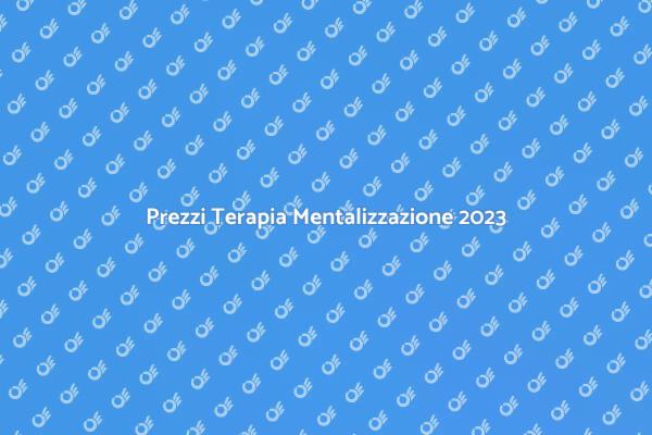 Costi della Terapia Mentalizzazione