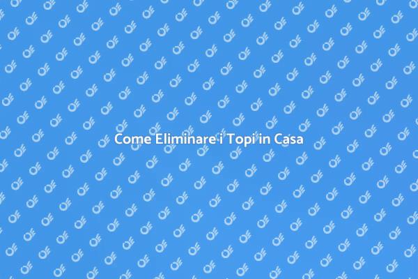 Disinfestazione Efficace dei Topi