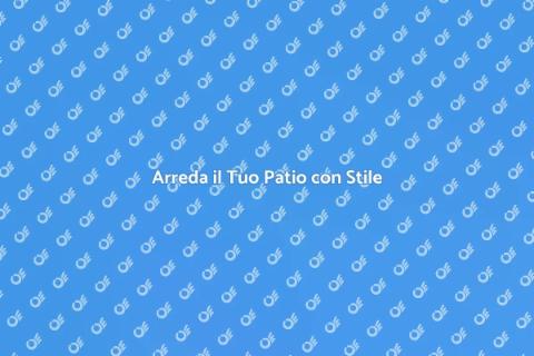 Set da Pranzo per il Tuo Patio