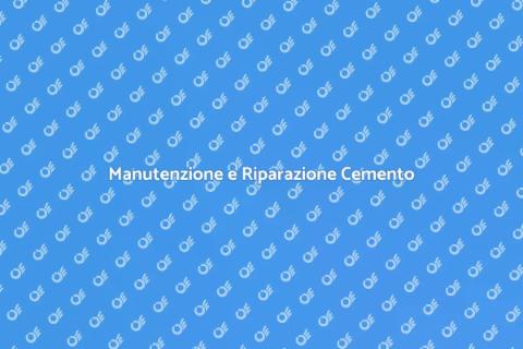 Ritocco e Riparazione Cemento Casa