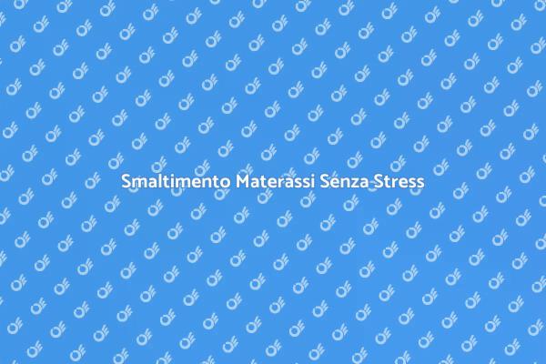 Servizio Professionale per Materassi