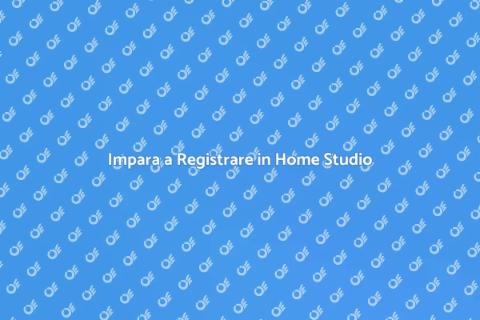 Corso di Chitarra per Registrare in H