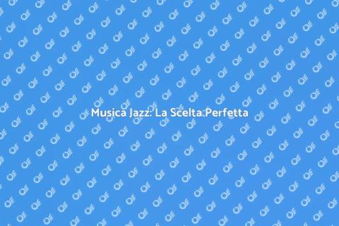 Band Jazz per il Tuo Evento Unico