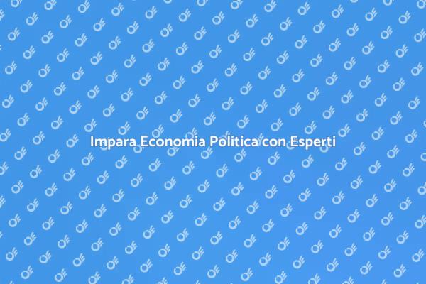 Apprendi i Fondamenti dell'Economia Politica
