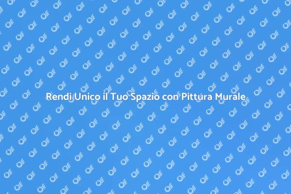 Pittura Murale: Un Tocco di Creatività