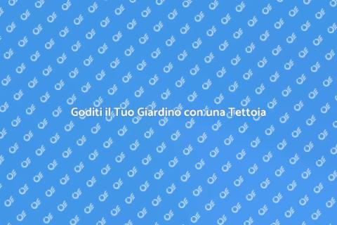 Tettoia in Policarbonato per il Giardino